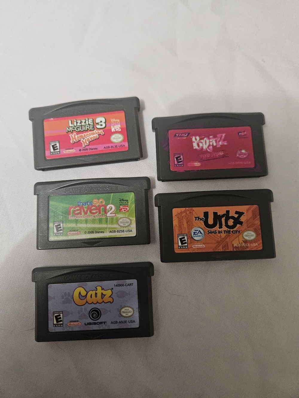 Nintendo Gameboy Lots Of 5 Games!